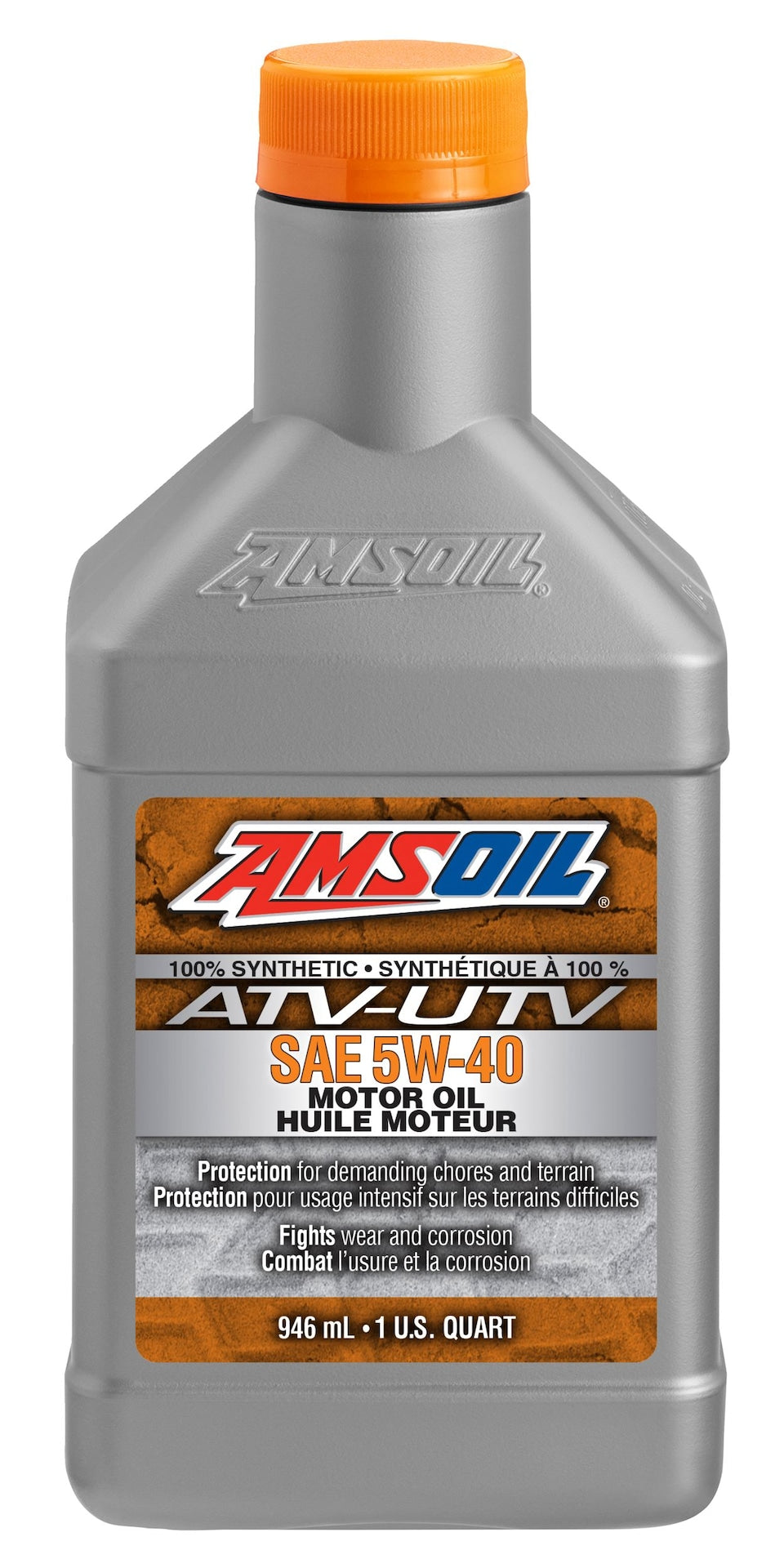 946-mL 100% Synthetic 5W40 ATV/UTV Engine Oil