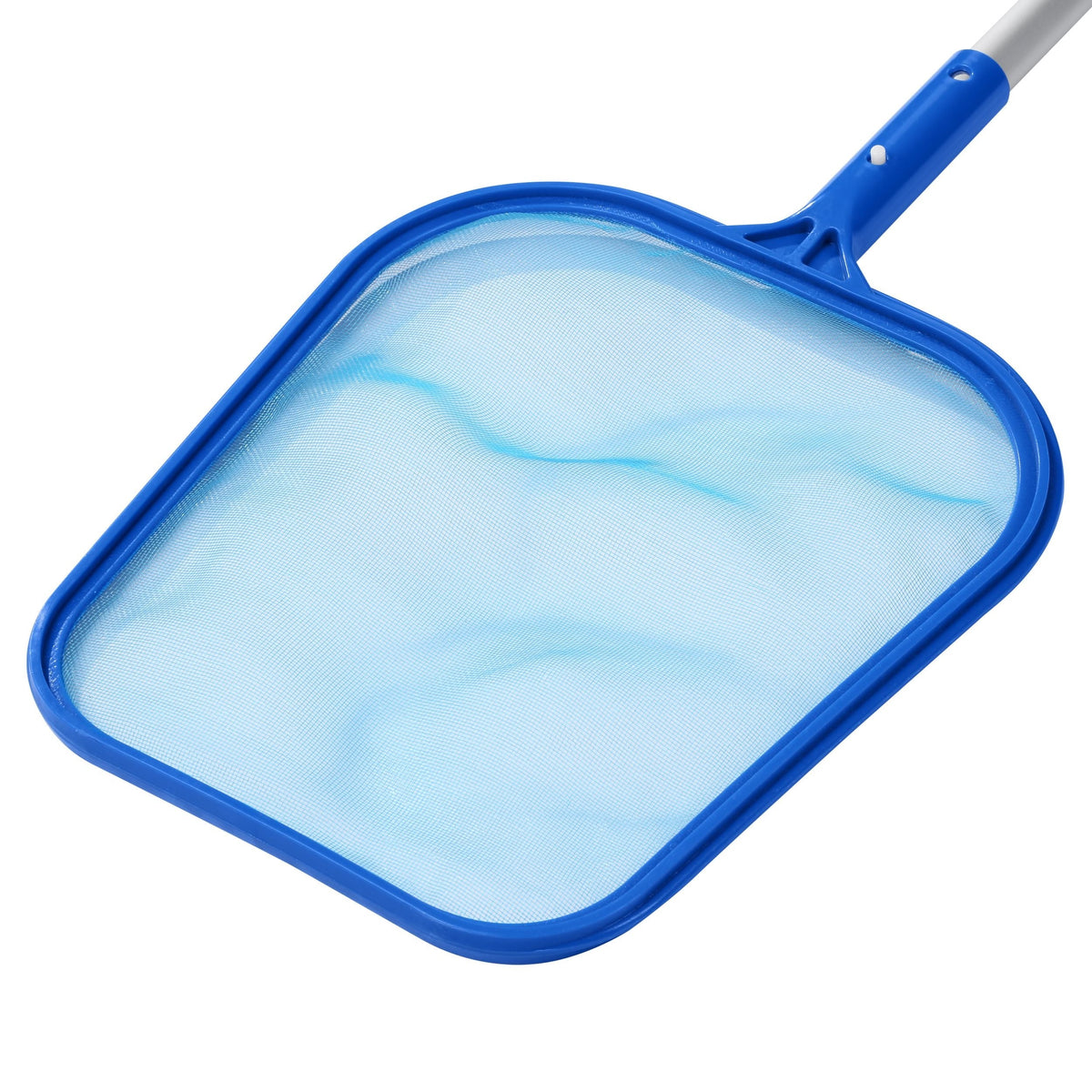 Steel Frame Pool & Spa Leaf Skimmer Net with Durable Pole, 5-ft