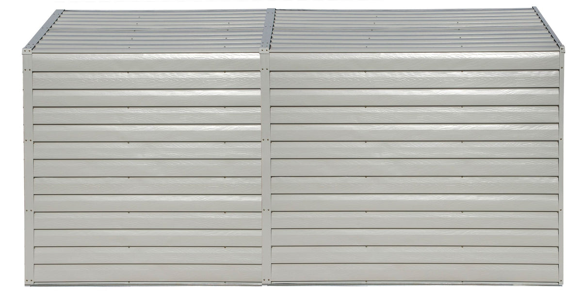 Yardsaver Electro Galvanized Steel Storage Shed, 4-ft x 10-ft