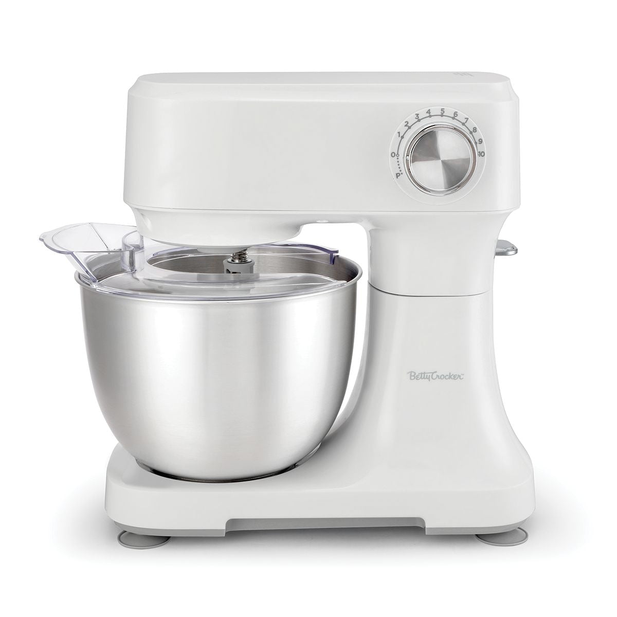 300W 10-Speed Stand Mixer, White