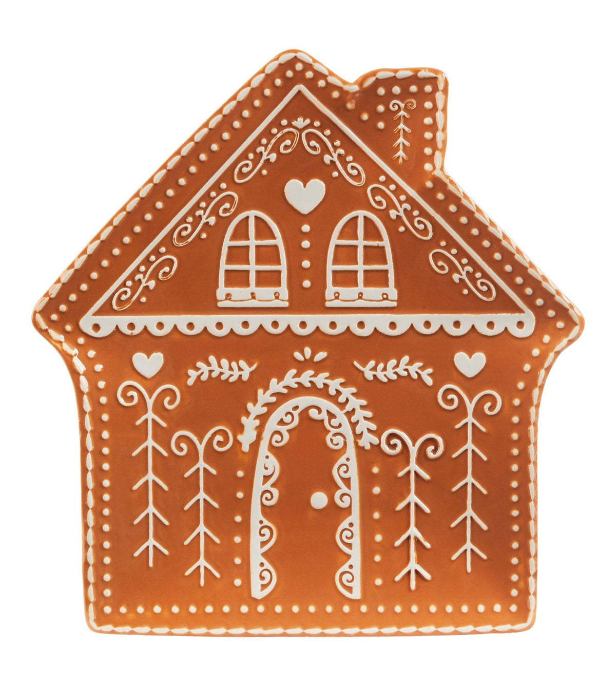 Santa's Workshop Collection Gingerbread Serving Platter