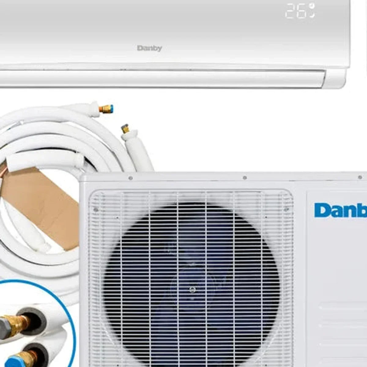 12,000 BTU SACC Quick Connect Mini-Split Air Conditioner with Heat pump and Variable Speed Inverter