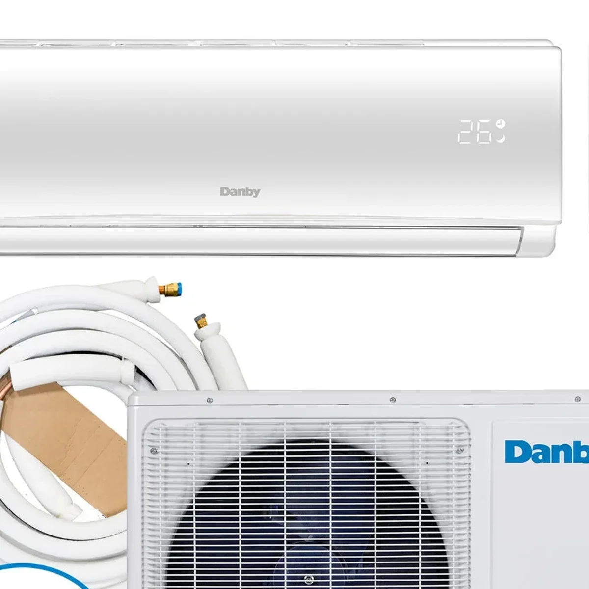 12,000 BTU SACC Quick Connect Mini-Split Air Conditioner with Heat pump and Variable Speed Inverter