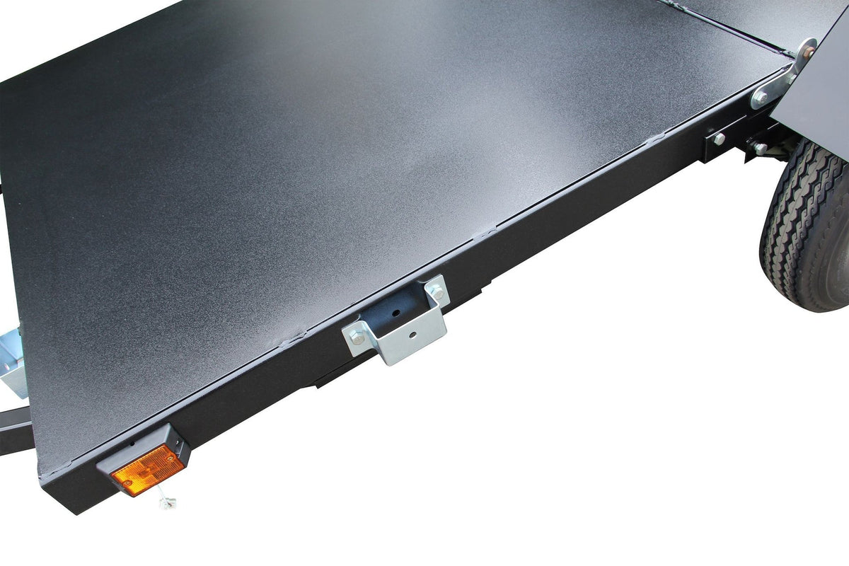 4x8-ft Single-Axle Folding Utility Trailer with 2-in Ball Coupler