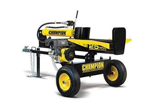 Power Equipment-100251 25-Ton Horizontal/Vertical Full Beam Gas Log Splitter with Auto Return