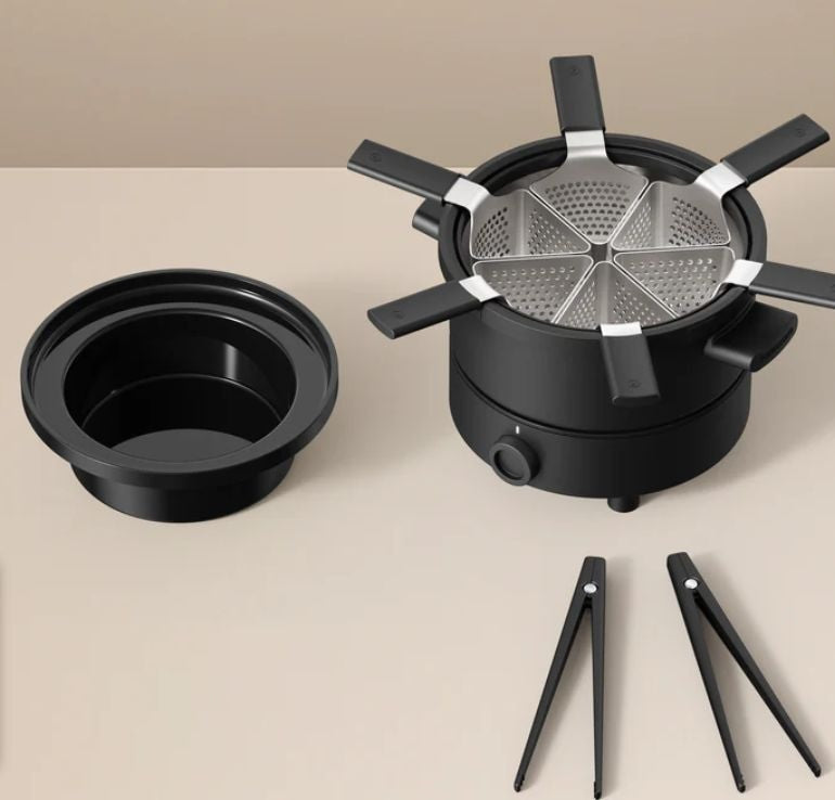 Fondussimo Evolution 3-in-1 Mini Fondue Set, 6 Person