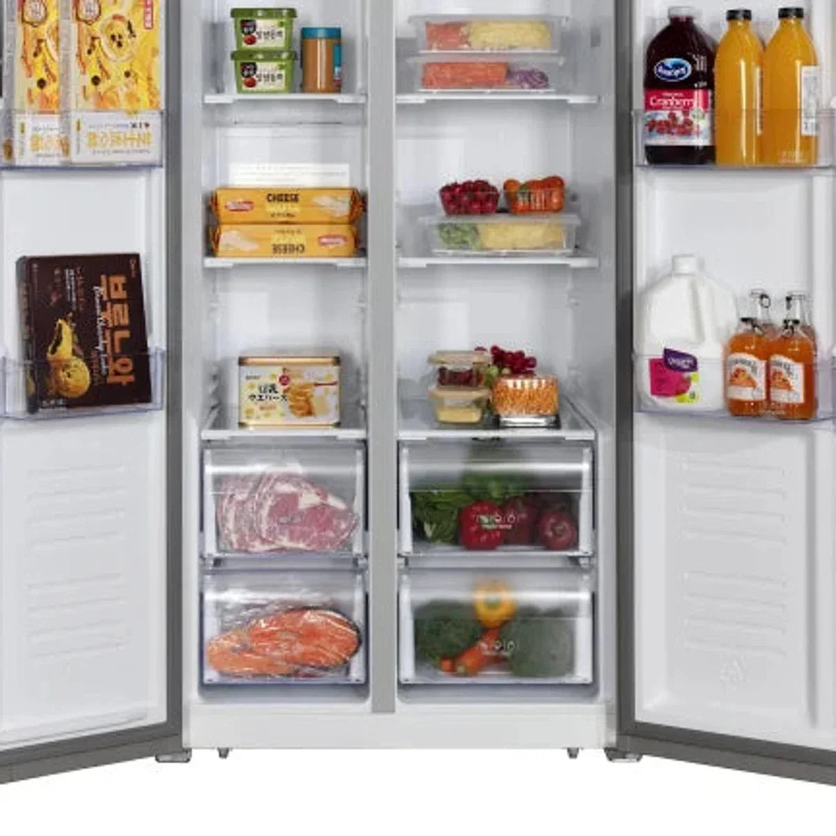 33 in. 15.6 cu. ft. Counter Depth Side by Side Refrigerator