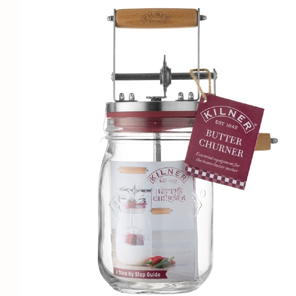 Manual Butter Churner, Clear, 800-ml
