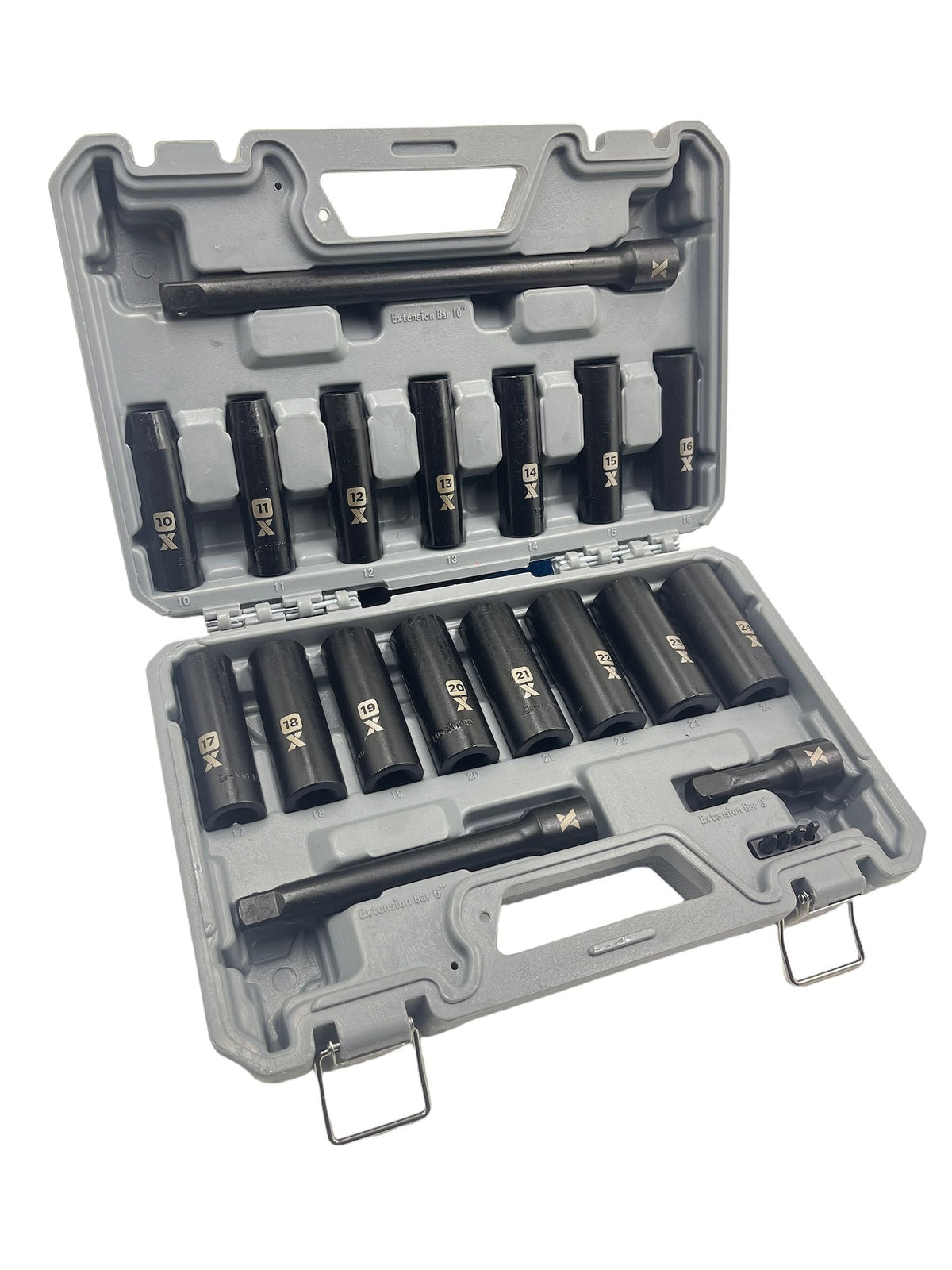 1/2-in Drive Professional Grade Impact Sockets Set, 18-pc, Metric