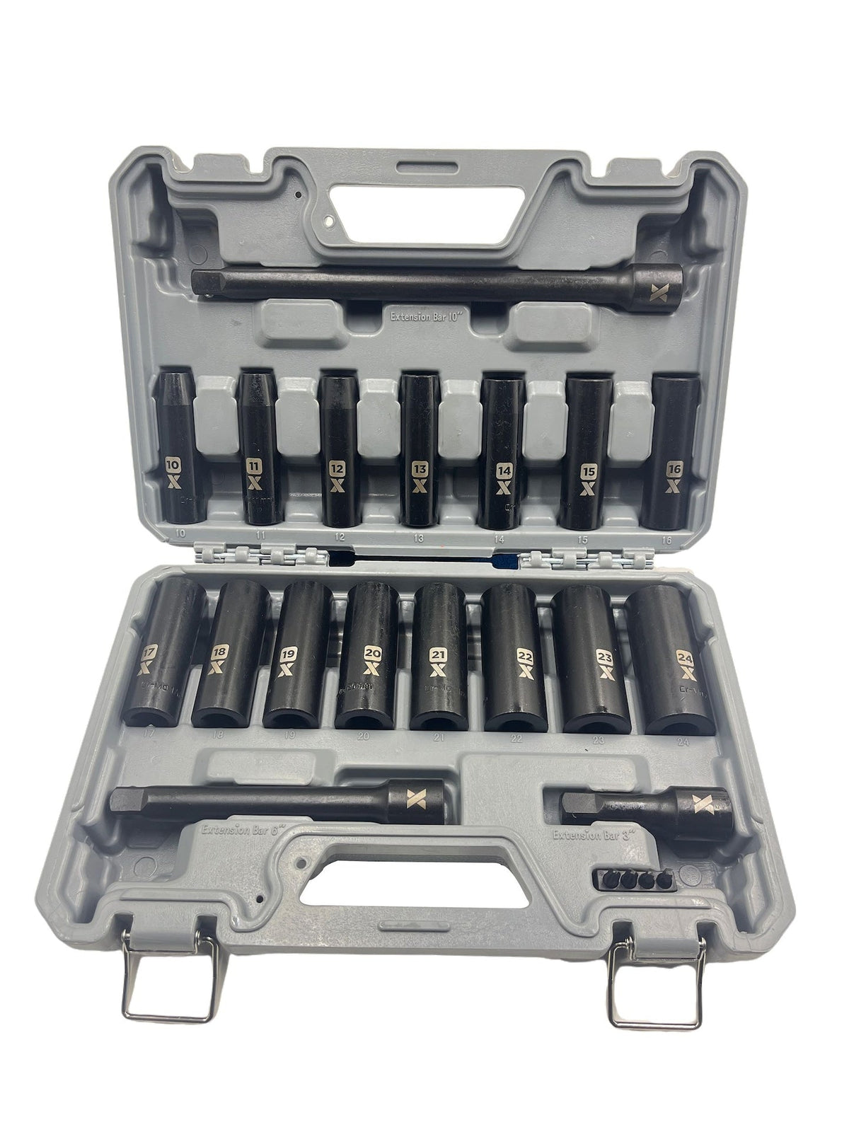 1/2-in Drive Professional Grade Impact Sockets Set, 18-pc, Metric