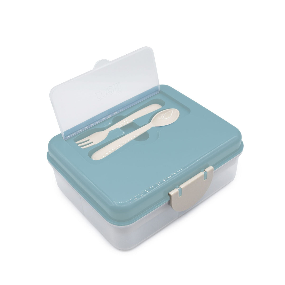 Two-Tiered Bento Food Storage Container, Sage Mint