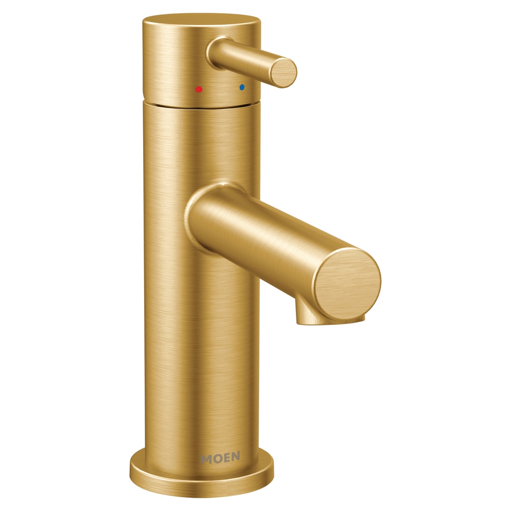 Align Single Handle Single Hole Bathroom Sink Faucet, Rubbed Bronze