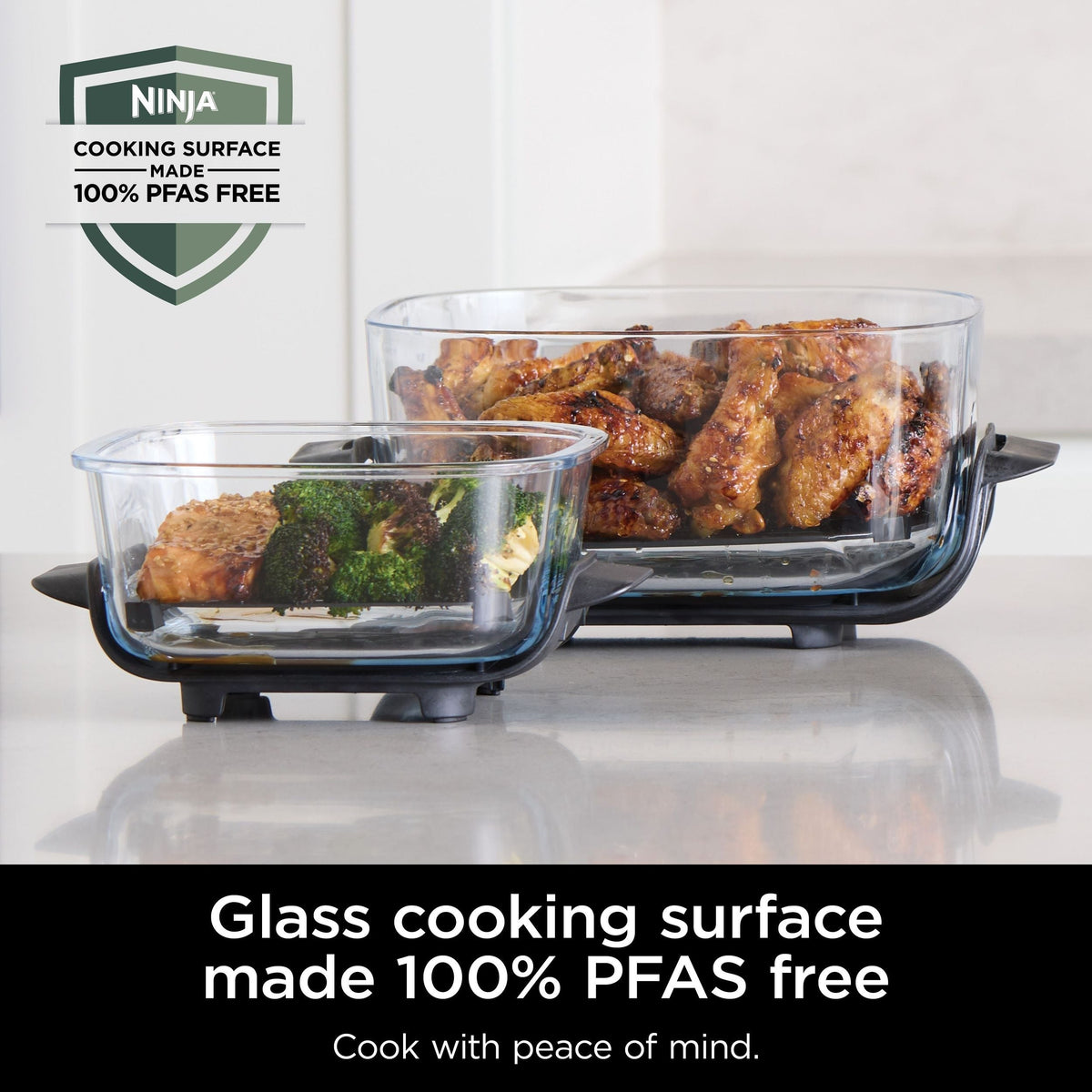 6-Cup Air Fryer with Borosilicate Glassware