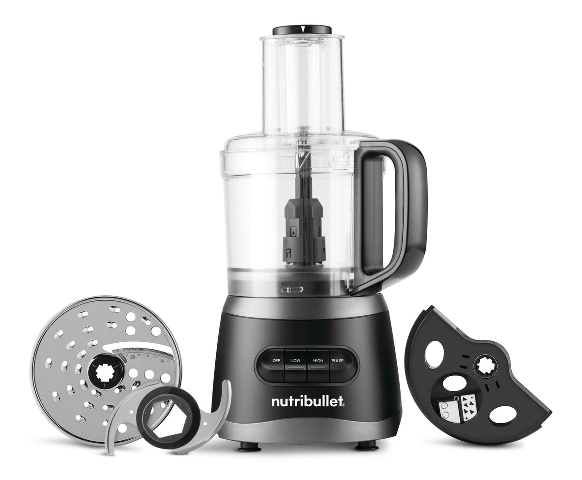 Full-Sized Meal Prep Food Processor with Accessories, 7-Cup