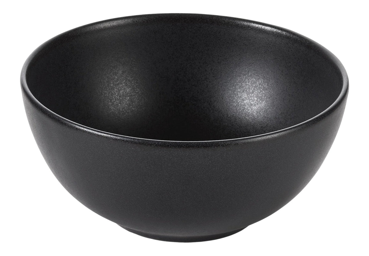 Dorset All-Purpose Stoneware Bowl, Oven Safe, 4-pk, Black Reactive