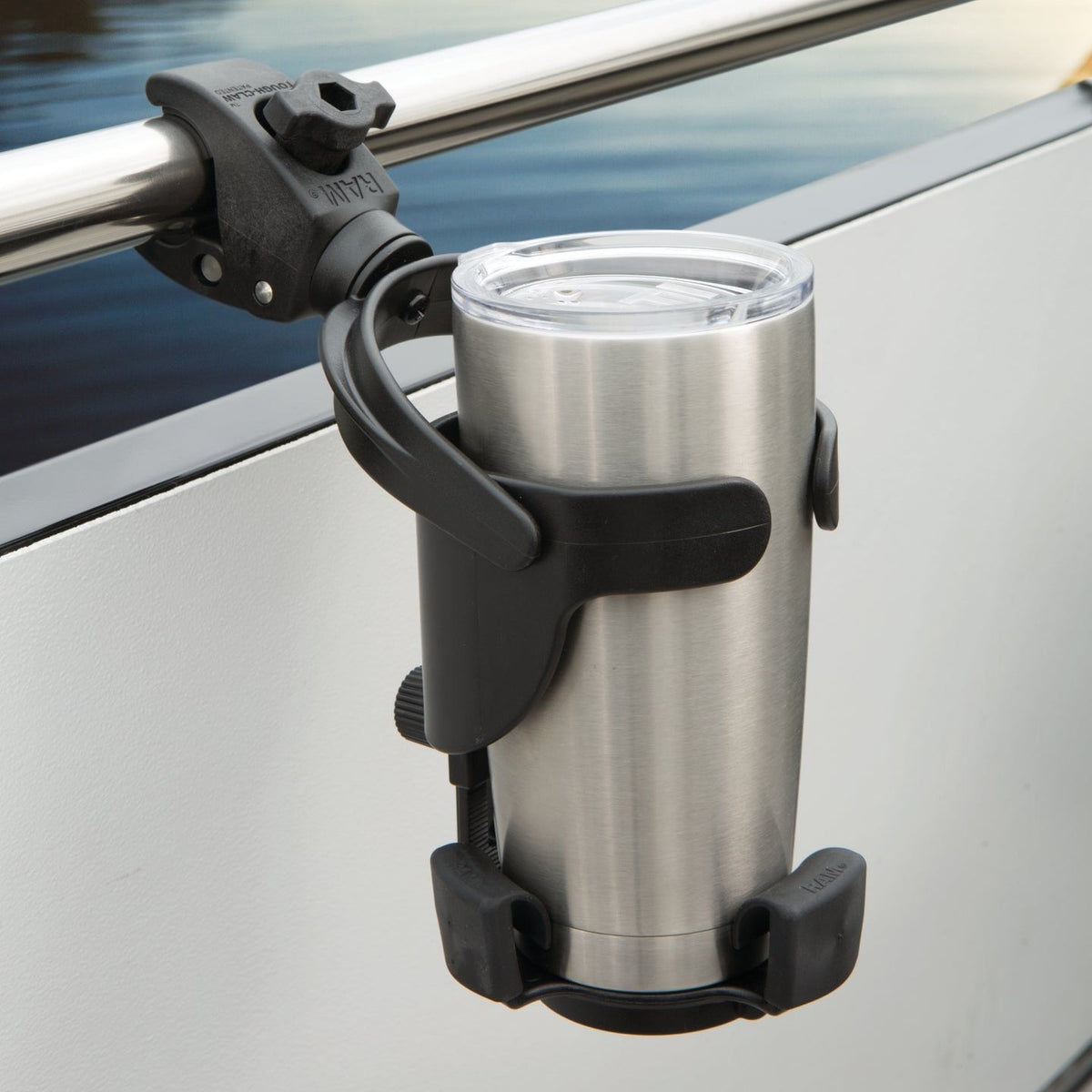 Level Cup Drink Holder with, Extra-Large, 32-oz