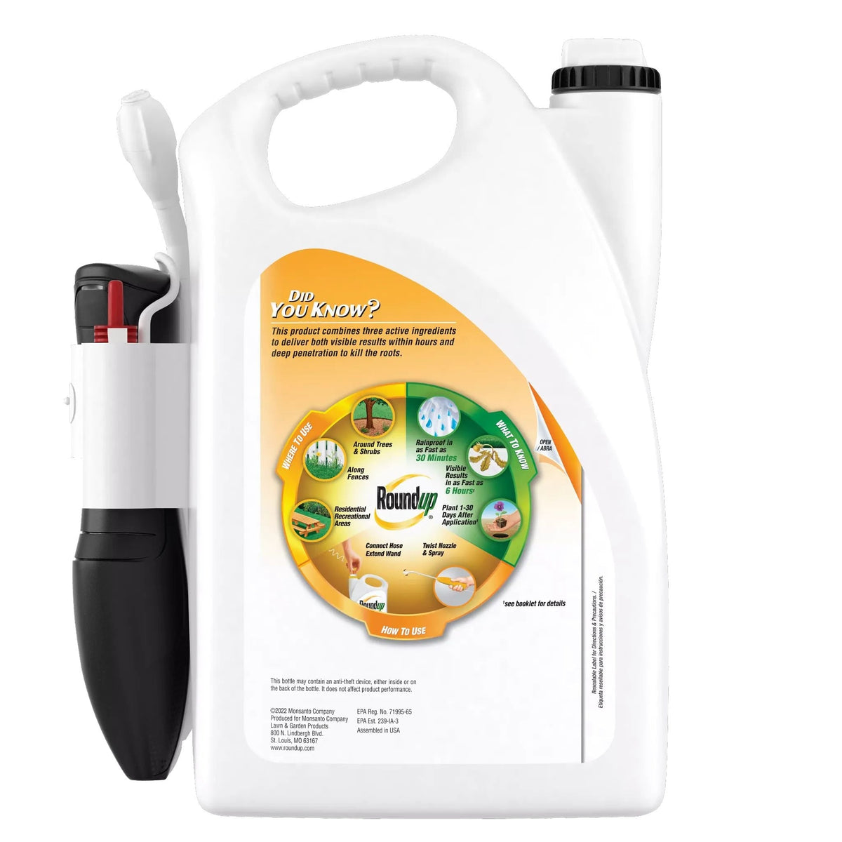 Poison Ivy Control with Battery Wand, 4-L