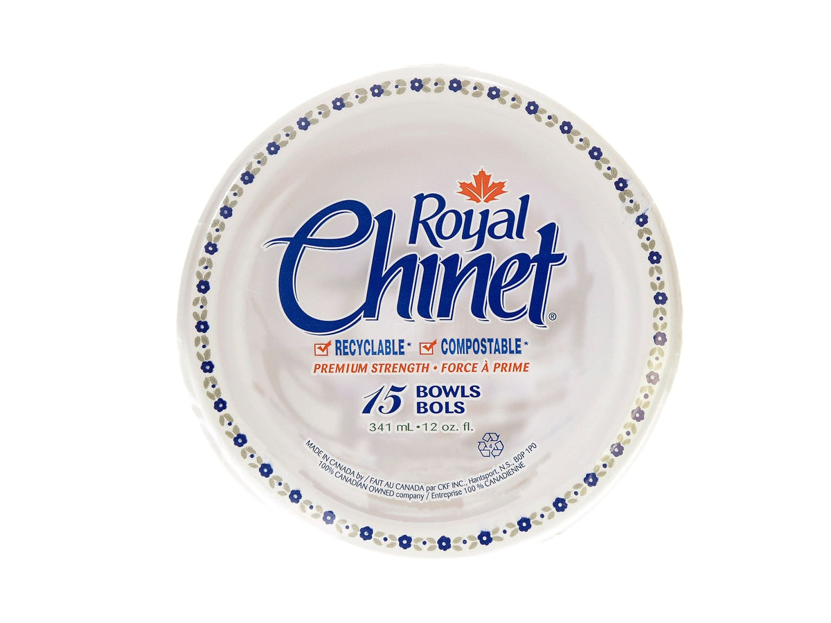 Disposable Paper Bowls, 11.5-oz, 15-pk