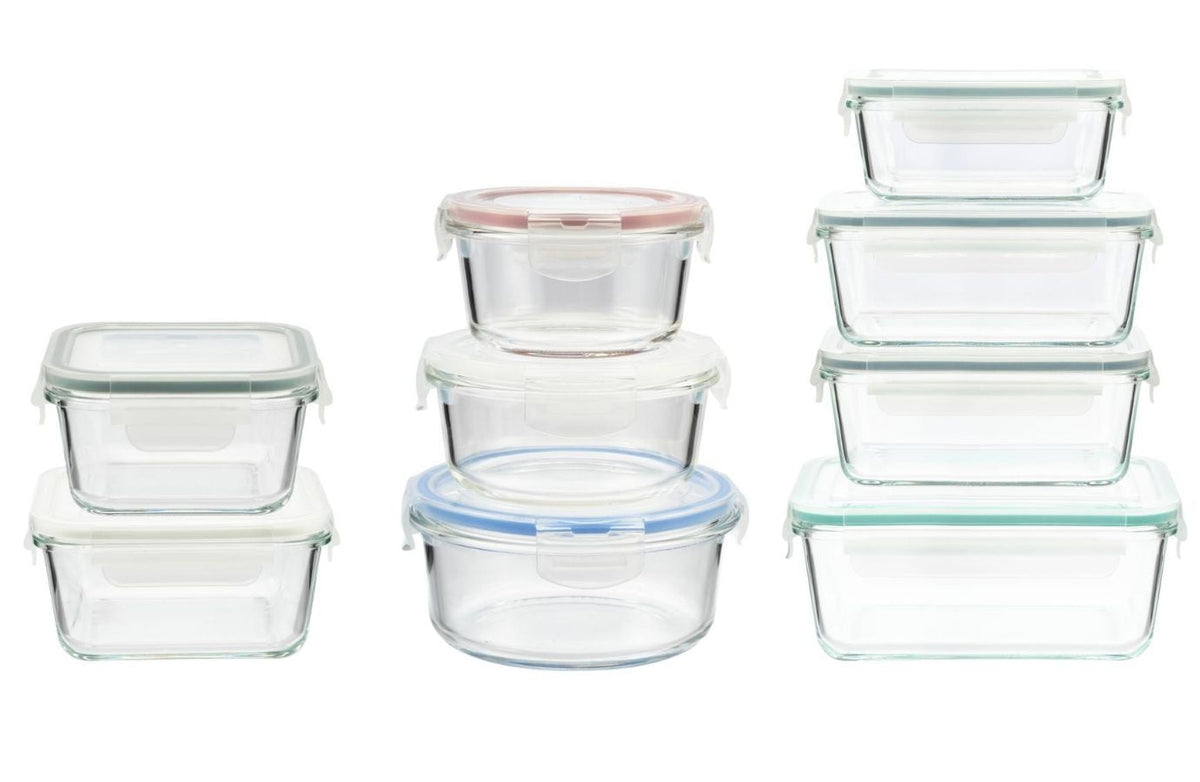 Assorted Glass Storage
