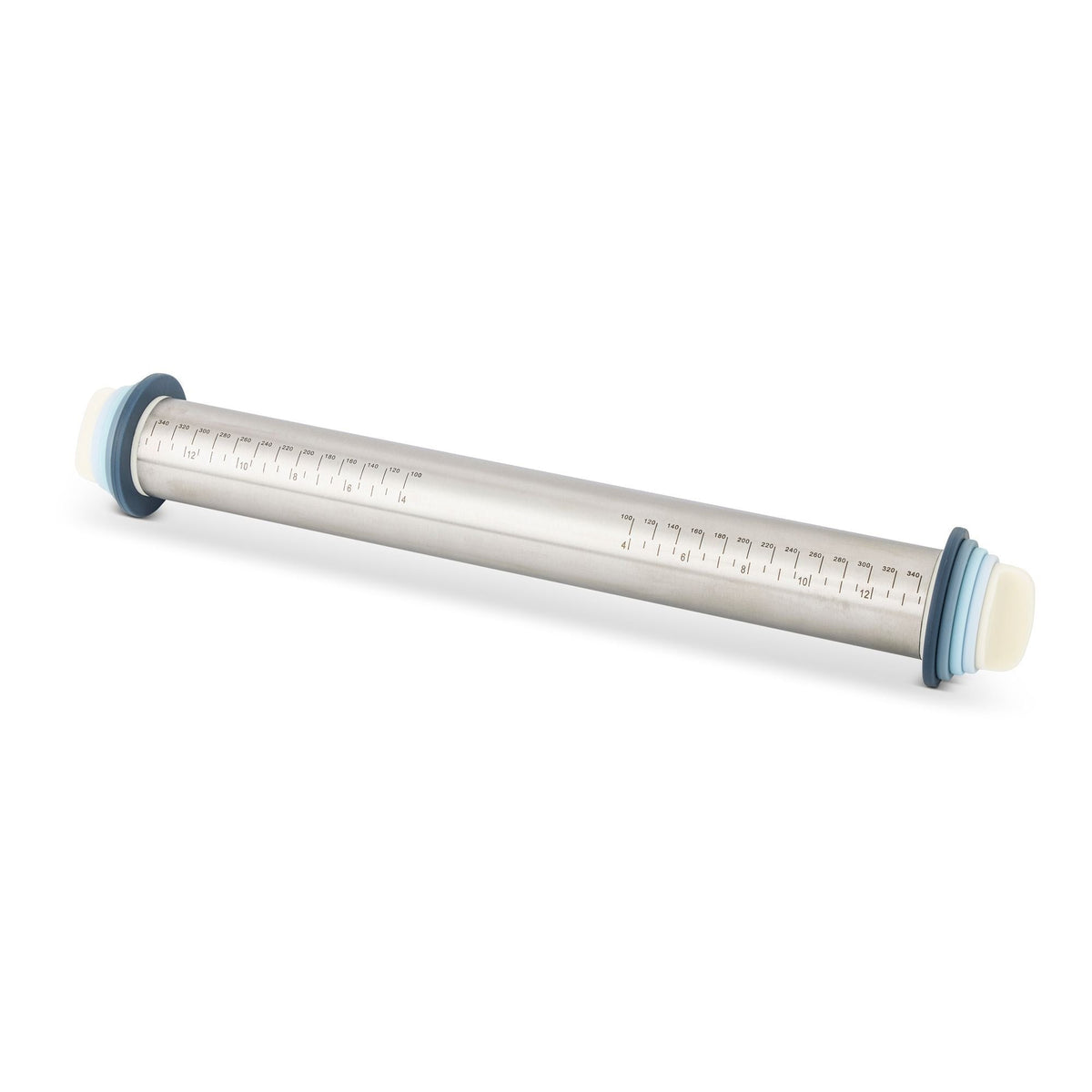 Adjustable Stainless Steel Rolling Pin with Thickness Rings