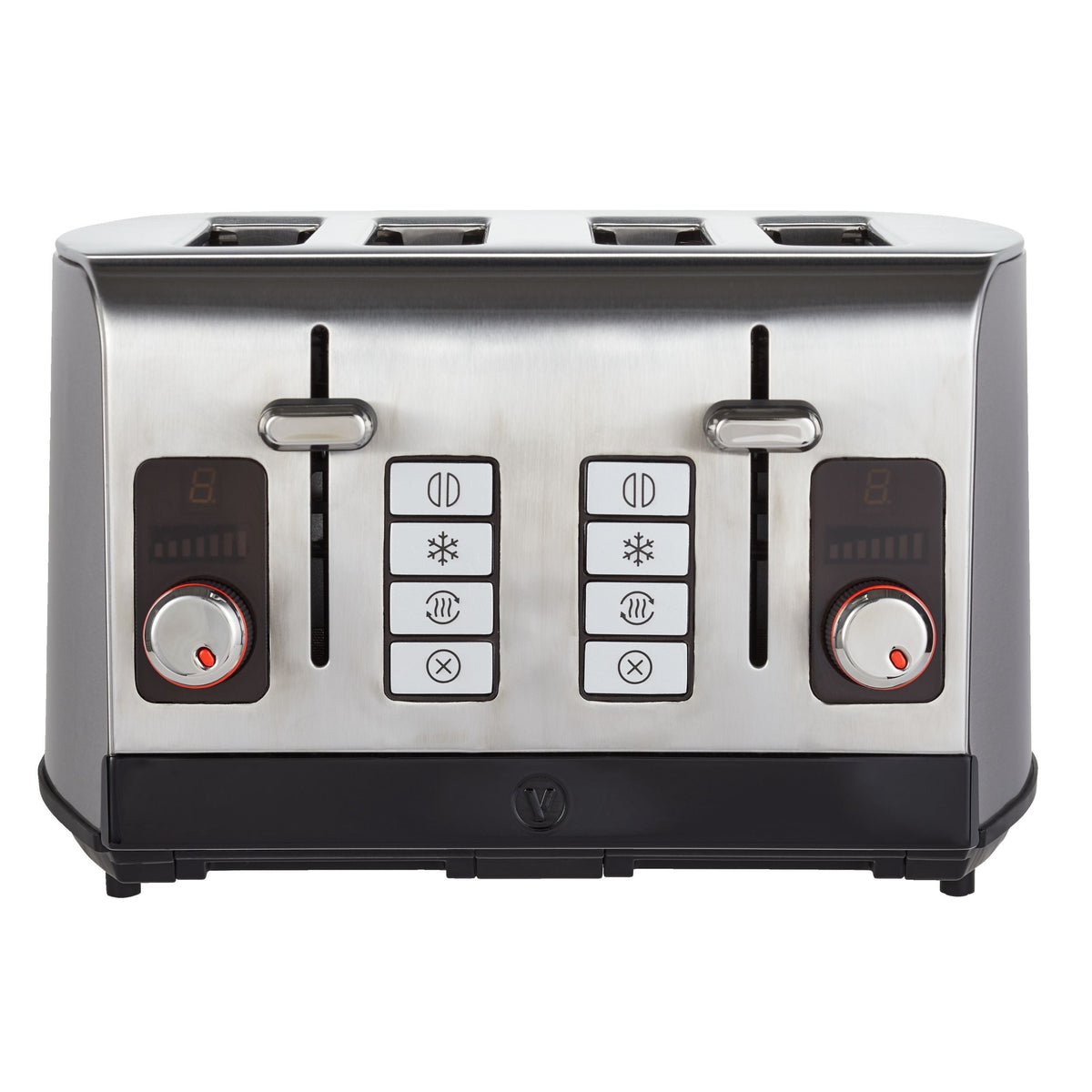 Digital Stainless Steel Toaster, 4-Slice