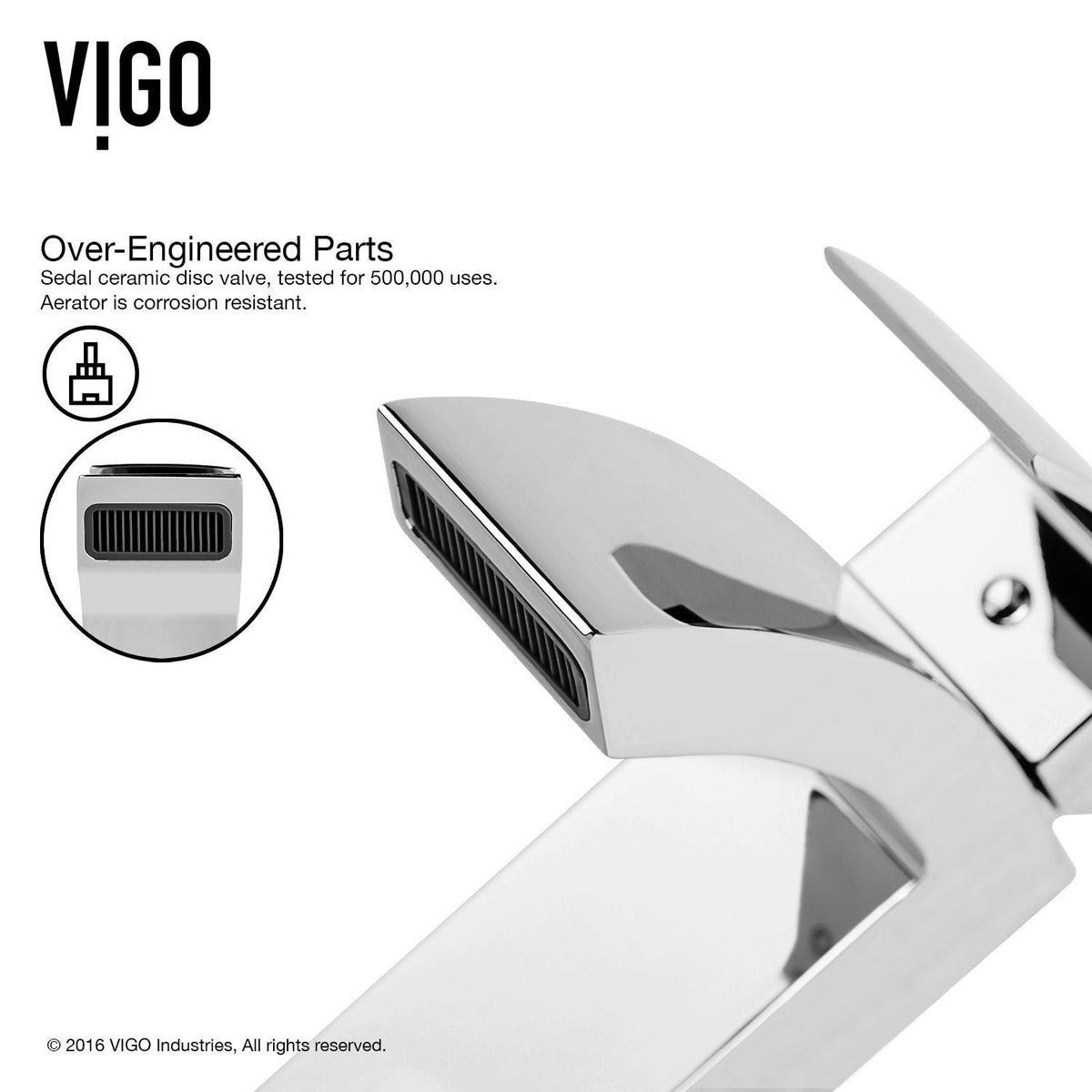 Duris Single Handle Single Hole Bathroom Sink Faucet, WaterSense Certified, Chrome