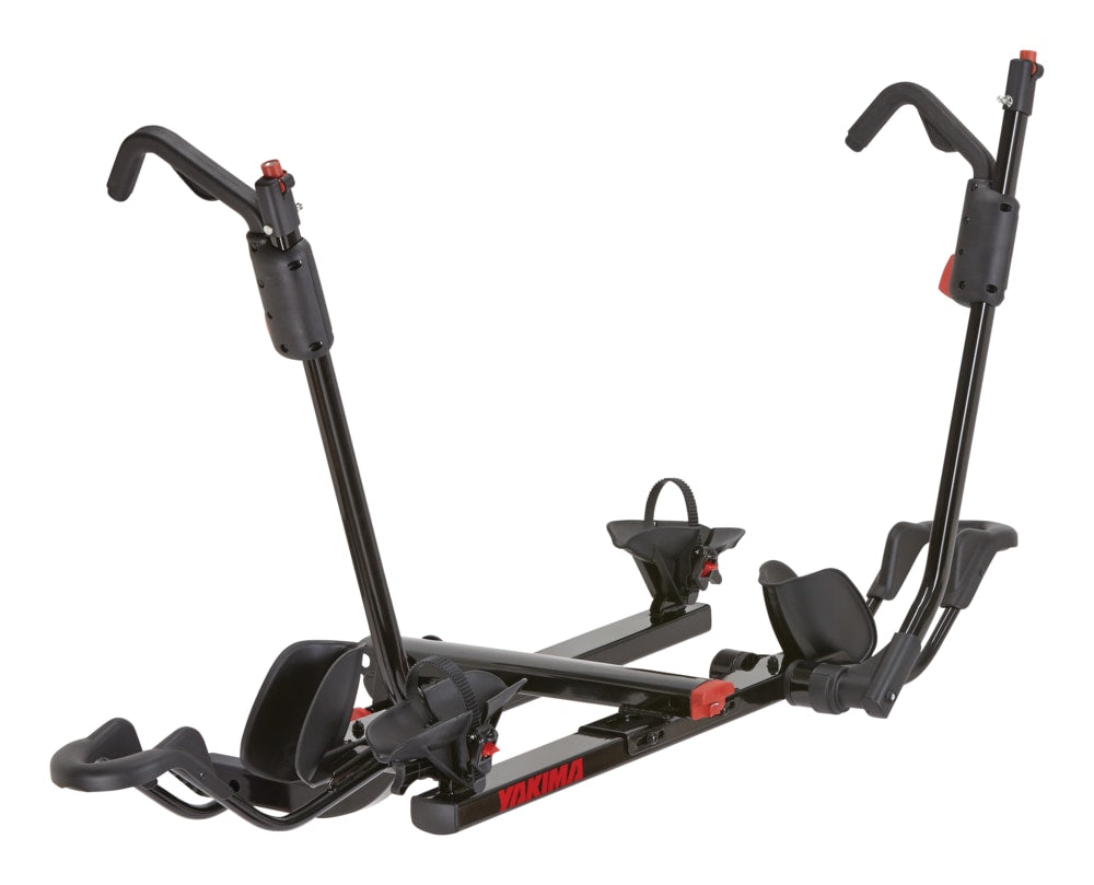 Holdup 2-Bike Platform Hitch Mount Bike Rack, Adjustable, Fits 2-in Receiver, Black