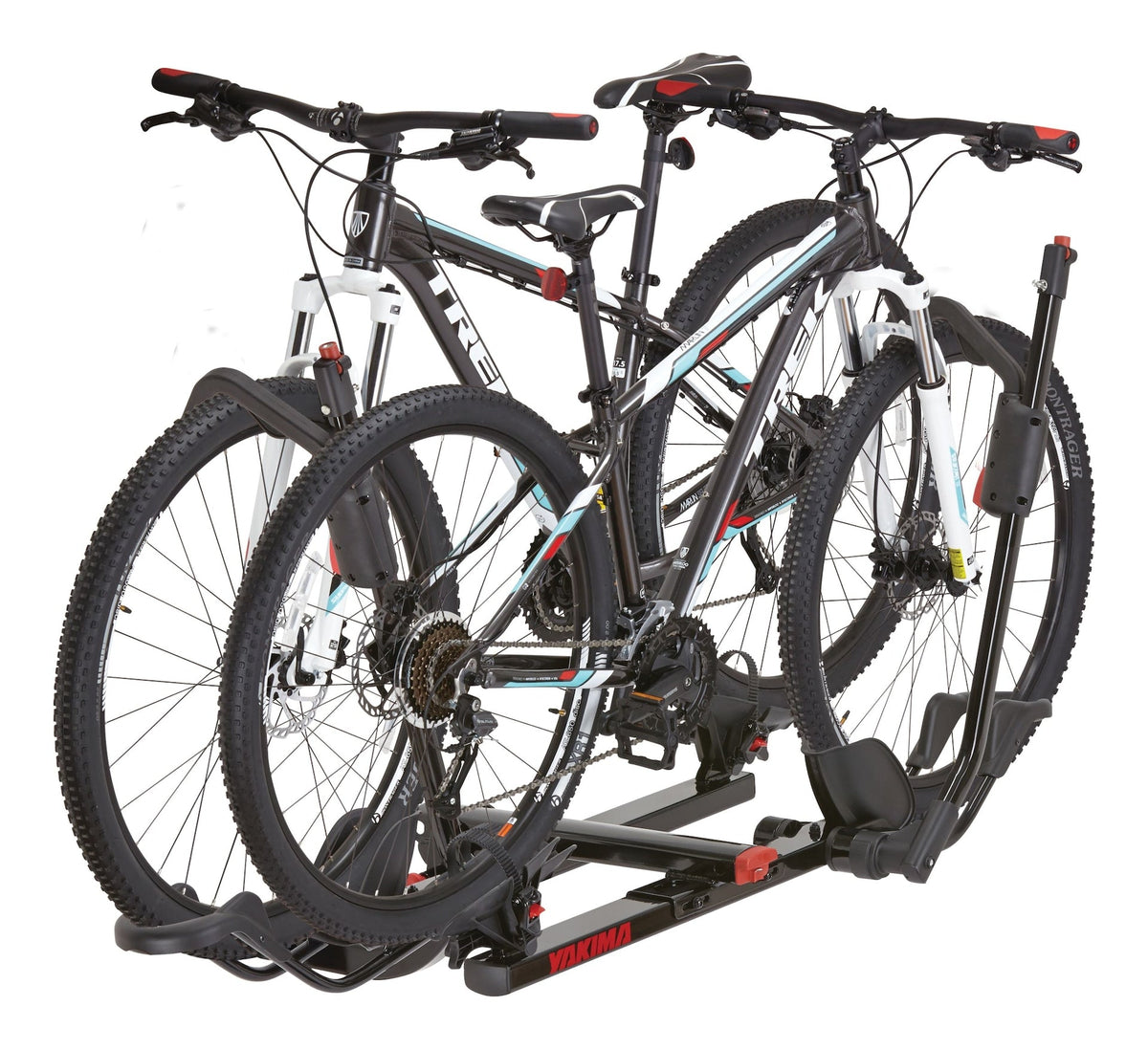 Holdup 2-Bike Platform Hitch Mount Bike Rack, Adjustable, Fits 2-in Receiver, Black