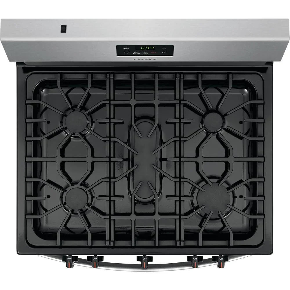 30 in. 5 Burner Freestanding Gas Range in Stainless Steel FCRG3052AS