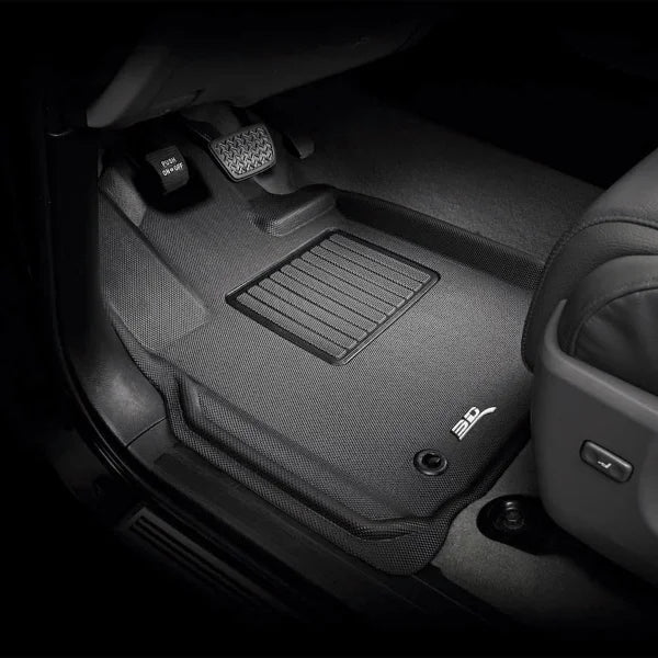 3D MAXpider Mat Custom-fit All-weather Car Mats; Row 1 and 2 Only I4484