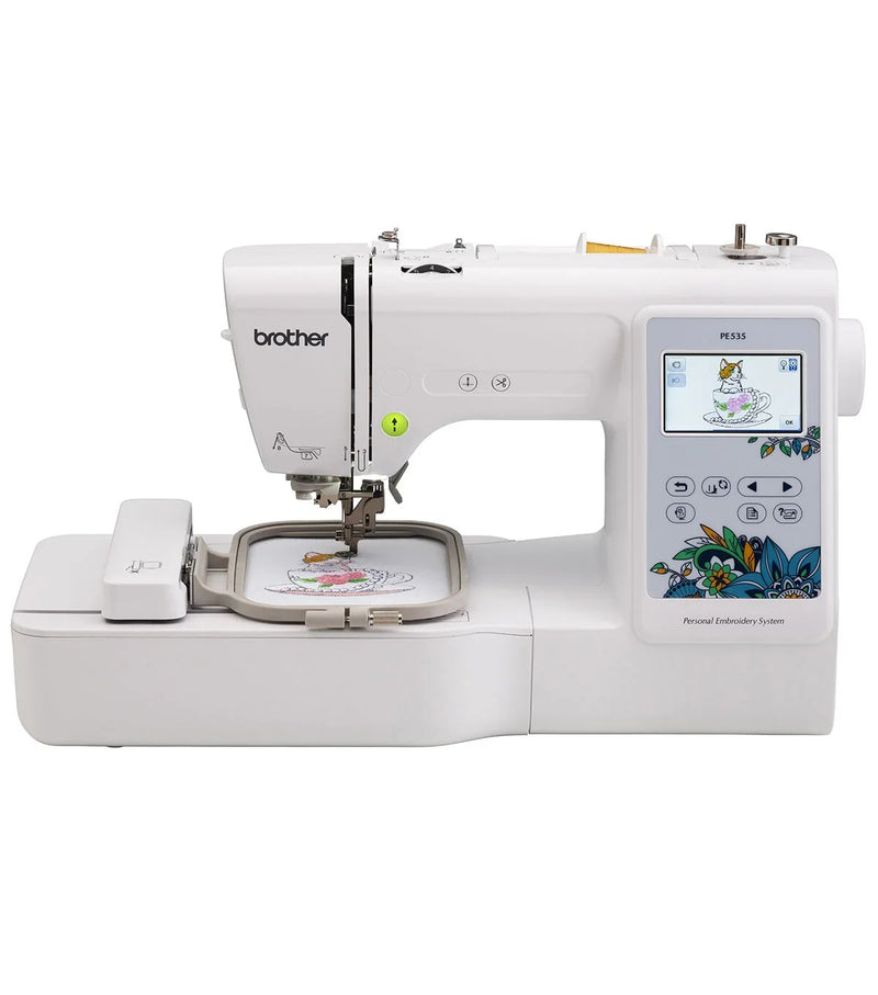 Brother PE535 Embroidery Machine with Large Color Touch LCD Screen Y1829
