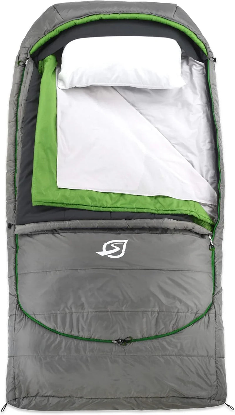 Adult Cloud-style sleeping bag - Adjustable multi-layer design, suitable for use in 3 to 4 seasons - Includes cotton bedding X7762