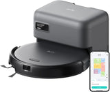 Robot Vacuum, Robot Vacuum and Mop Combo, Self Emptying, Auto Mop Washing and Auto Drying for Hands-free Cleaning, 7000 Pa Powerful Suction, 3.35-Inch Ultra-Slim Body, All-in-One Station