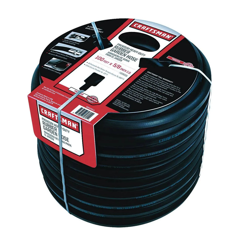 Premium Rubber Garden Hose, 100ft. x 5/8. inch O5172