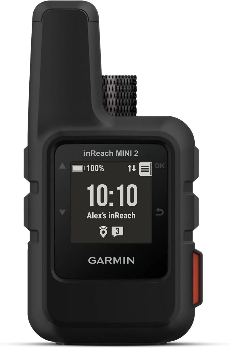 Compact and portable satellite communication device, suitable for hiking use, in orange color T6611