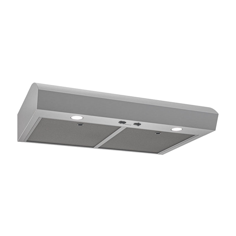 Mantra1 350CFM Under Cabinet Kitchen Exhaust Fan Range Hood, 30-in U4307