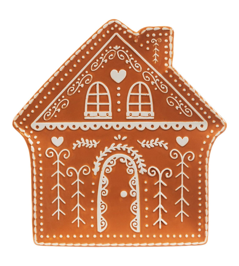 Santa's Workshop Collection Gingerbread Serving Platter I4081