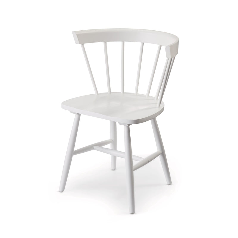 Dining Chair, White E7734