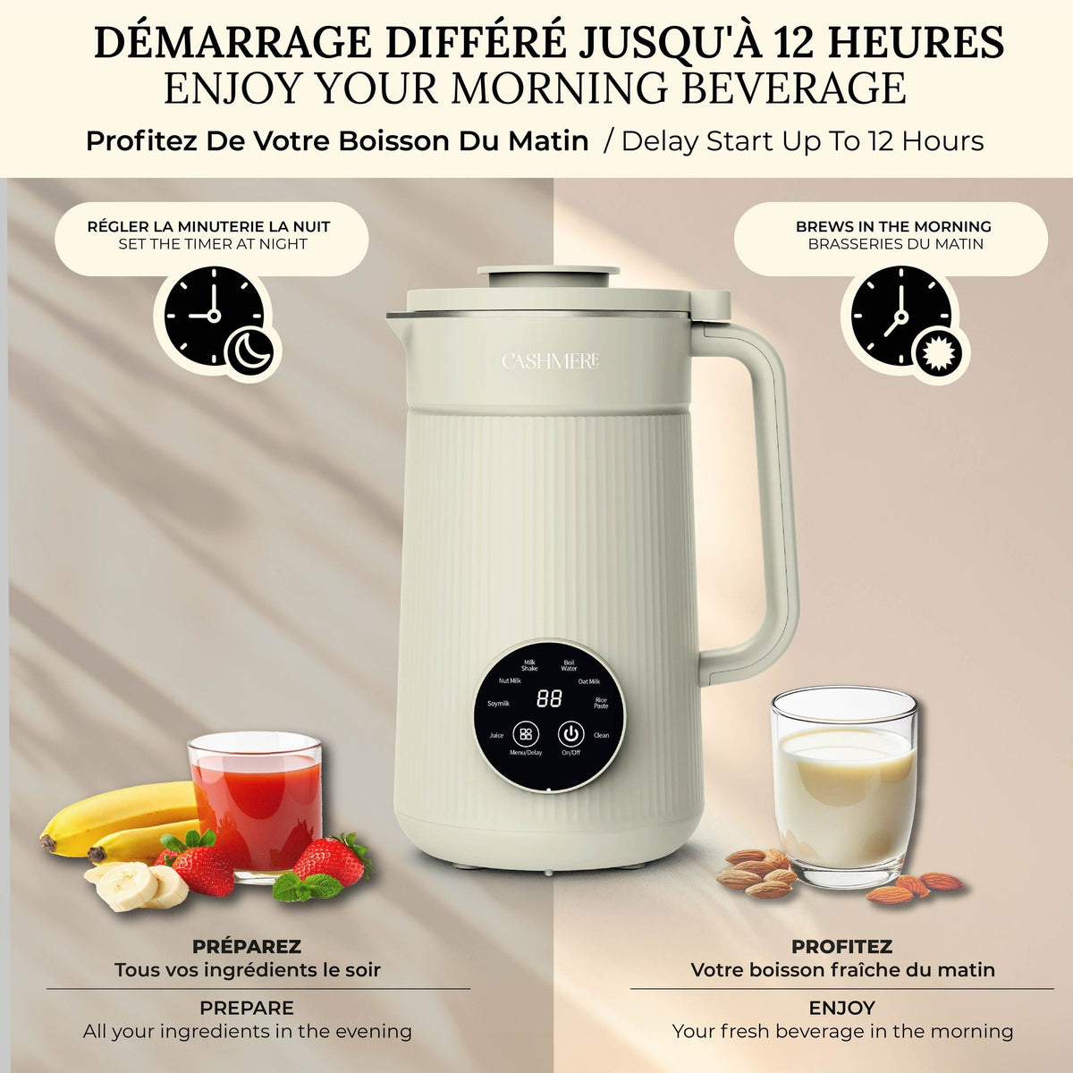 Cashmere NutMilk Maker