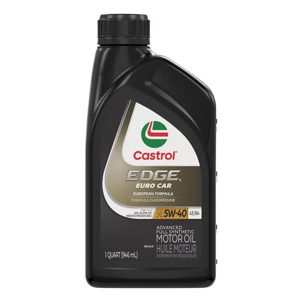EDGE 5W40 A3/B4 Euro Advanced Synthetic Engine/Motor Oil, 946mL U9225