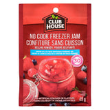 No Cook Strawberry Freezer Jam, Reduced Sugar Recipe, 45-g