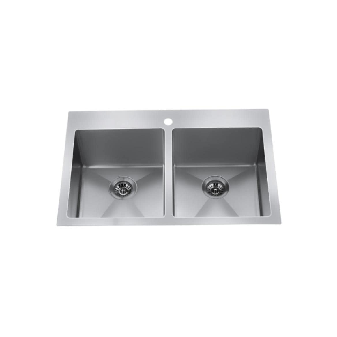 Dual Mount Double Bowl Sink