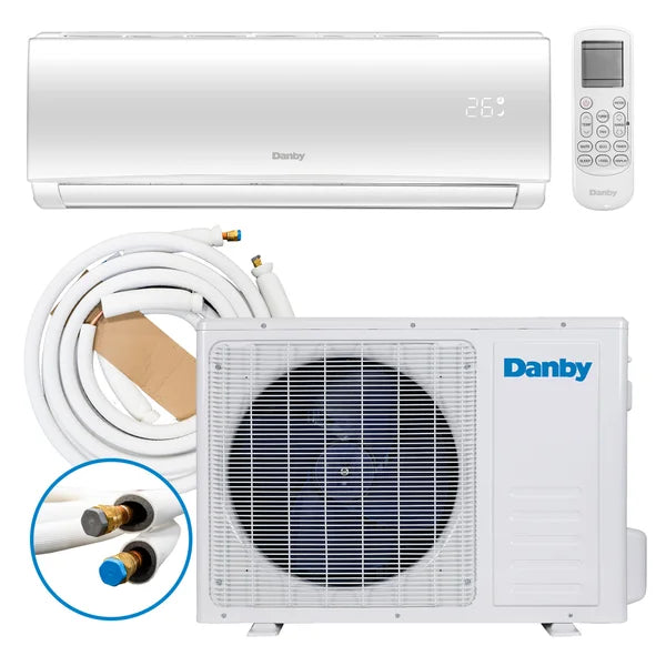 12,000 BTU SACC Quick Connect Mini-Split Air Conditioner with Heat pump and Variable Speed Inverter H6709