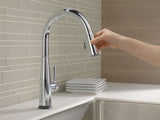 1-Handle Pull-Down Kitchen Faucet with Touch, Chrome