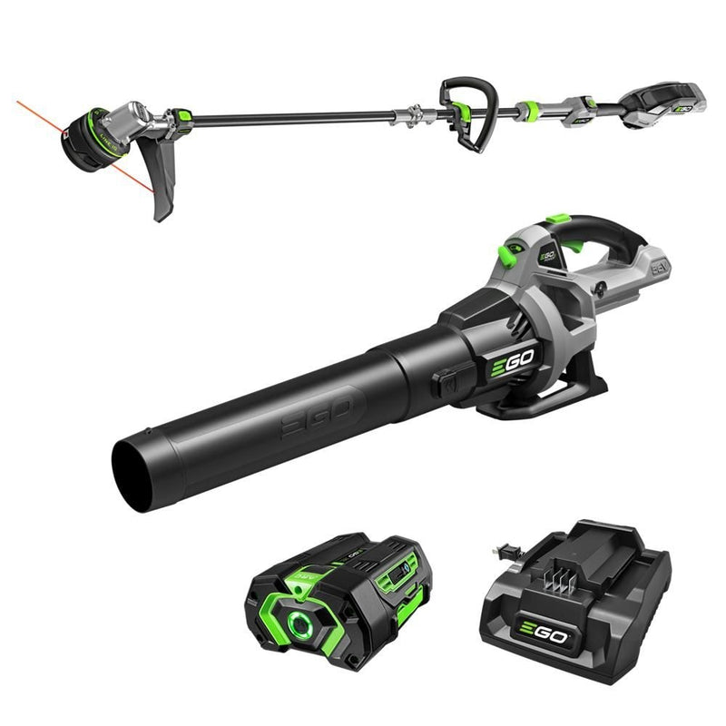 56V 15-in String Trimmer & 530 CFM Leaf Blower Combo Kit, Includes (1) 2.5Ah Battery and (1) 210W Standard Charger, ST1502LB Z1922