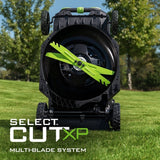 56V Brushless Cordless 21-in Self-Propelled Lawn Mower, Includes (1) 10Ah Battery and (1) 700W Turbo Charger, LM2156SP