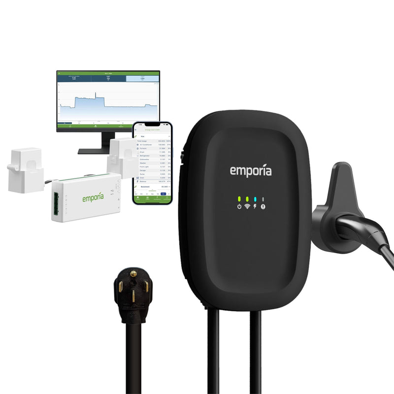 40A Wi-Fi Level 2 NEMA 14-50 NACS EV Charger with Load Management M1016