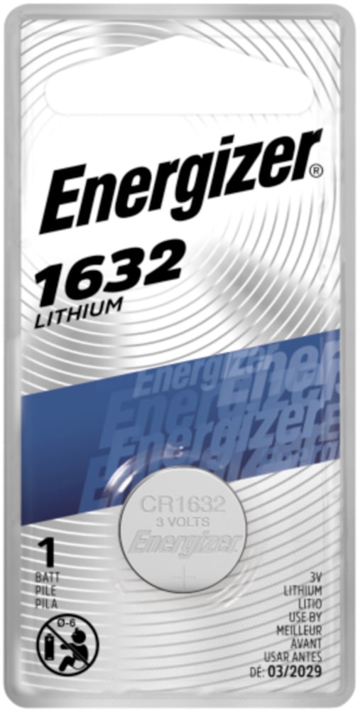 1-pk CR1632 3V / 3 Volt Lithium Coin Cell Battery B8522