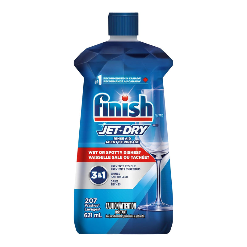 Jet-Dry Liquid Rinse Aid, Fresh Scent, 621-mL D9540
