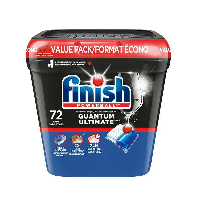 Quantum Ultimate Dishwasher Detergent Tabs, Fresh Scent, 72-pk Q4804